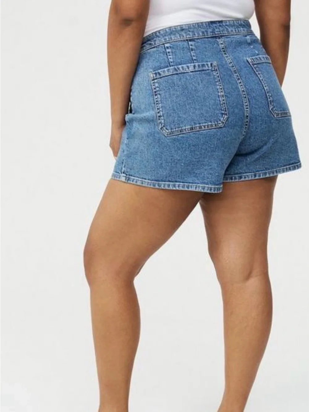 TORRID Wrap A-Line Denim Skort